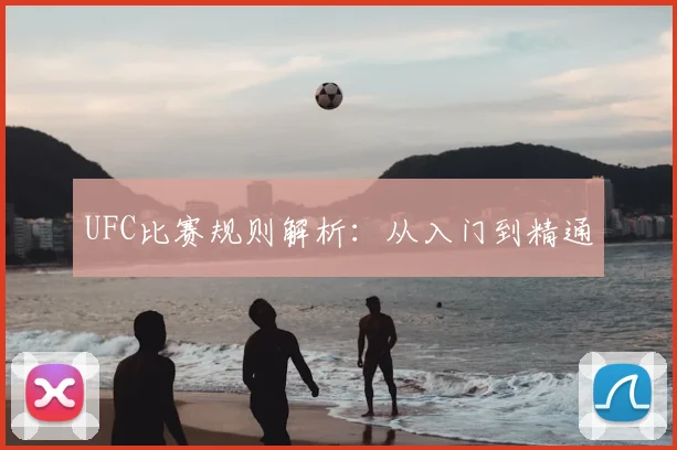 UFC比赛规则解析：从入门到精通